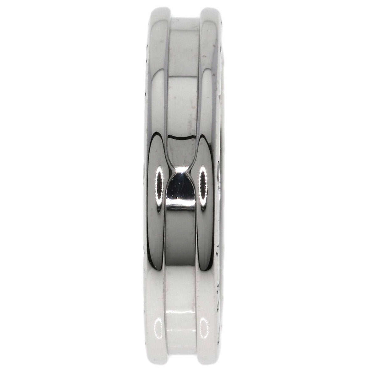 BVLGARI B.zero1 1 band #55 Ring K18 White Gold Ladies [Used]