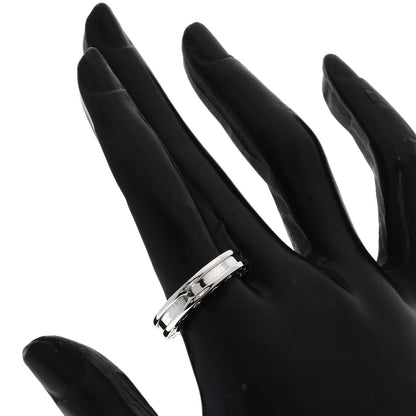 BVLGARI B.zero1 1 band #55 Ring K18 White Gold Ladies [Used]
