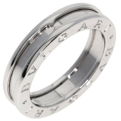 BVLGARI B.zero1 1 band #55 Ring K18 White Gold Ladies [Used]