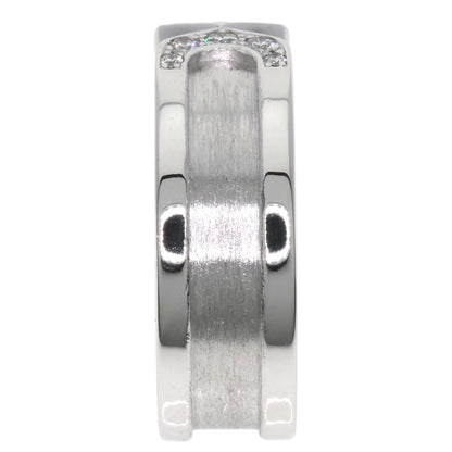 CARTIER C2 Diamond #51 Ring K18 White Gold Ladies [Used]