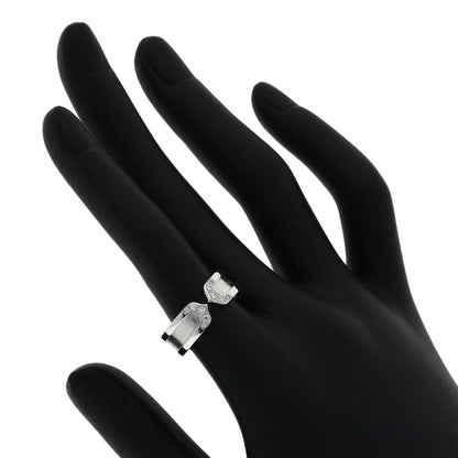 CARTIER C2 Diamond #51 Ring K18 White Gold Ladies [Used]