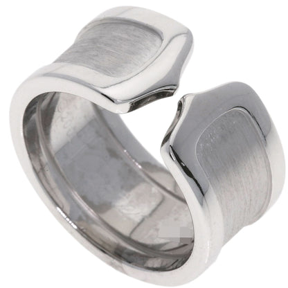 CARTIER C2 #53 Ring K18 White Gold Ladies [Used]
