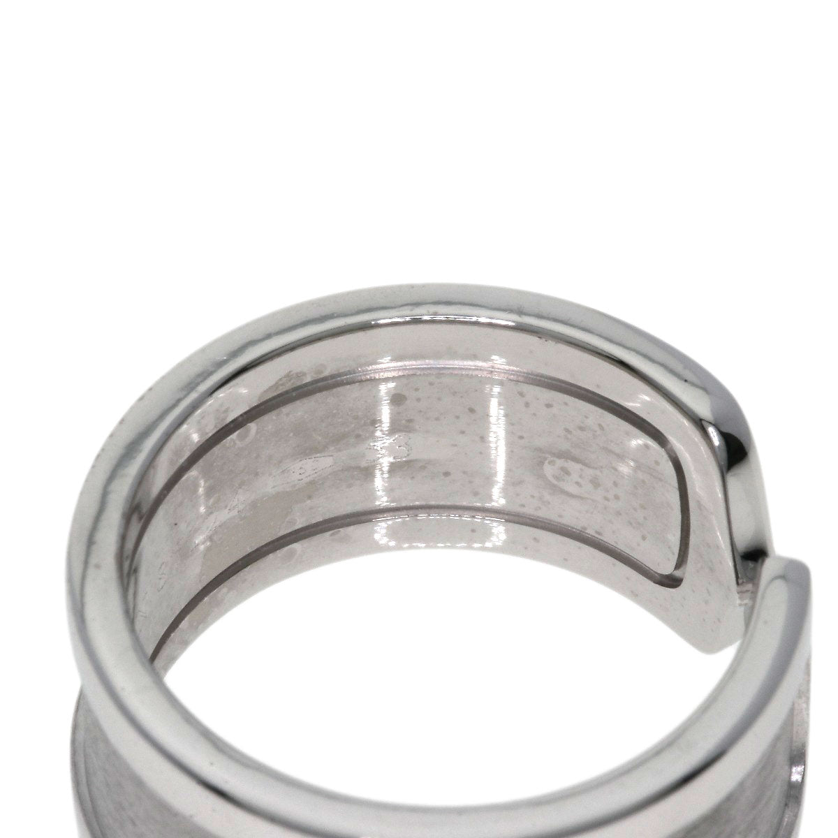CARTIER C2 #53 Ring K18 White Gold Ladies [Used]