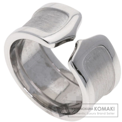 CARTIER C2 #53 Ring K18 White Gold Ladies [Used]