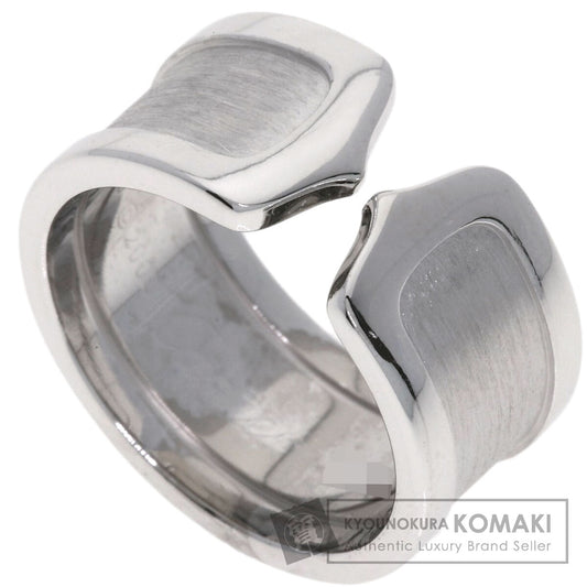 CARTIER C2 #53 Ring K18 White Gold Ladies [Used]