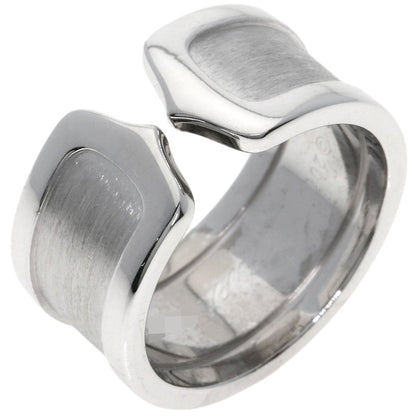 CARTIER C2 #53 Ring K18 White Gold Ladies [Used]