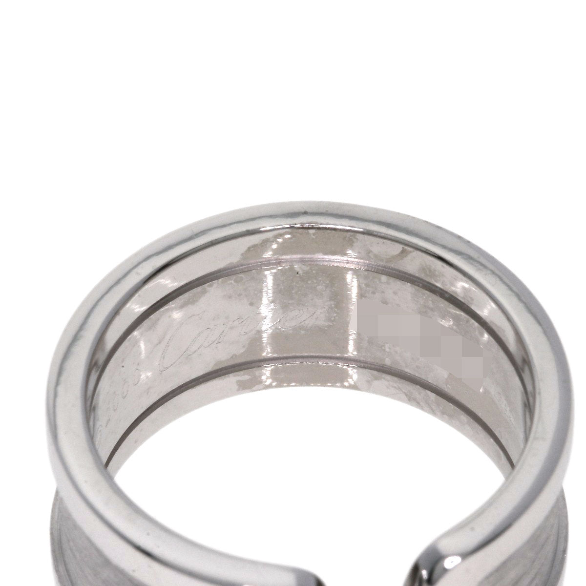 CARTIER C2 #53 Ring K18 White Gold Ladies [Used]
