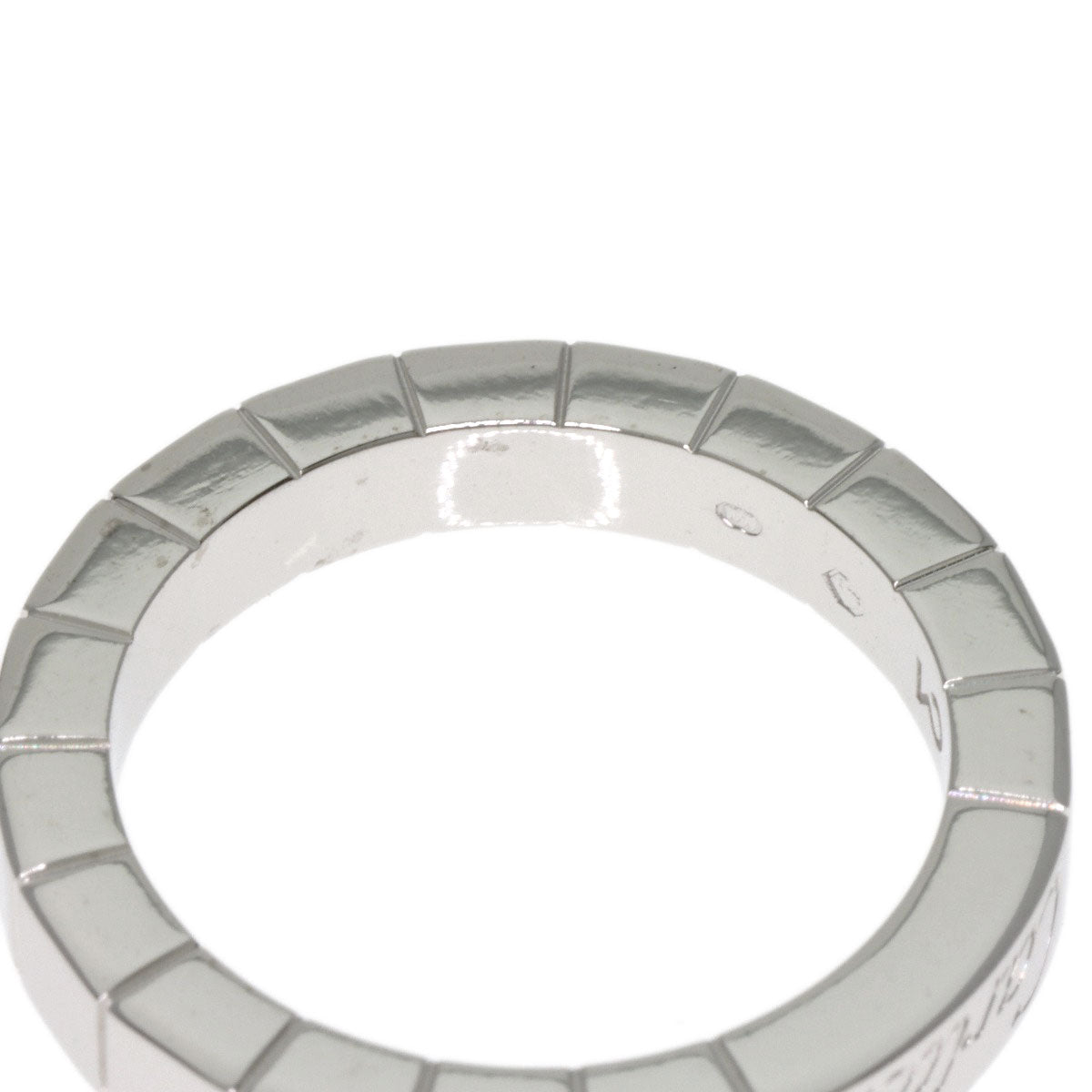 CARTIER Lanier # 47 Ring K18 White Gold Ladies [Used]