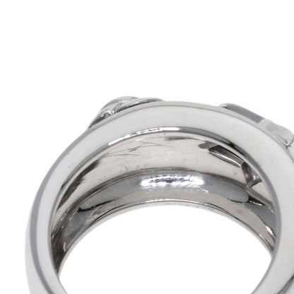 CHANEL Three Symbols Diamond Ring K18 White Gold Ladies [Used]
