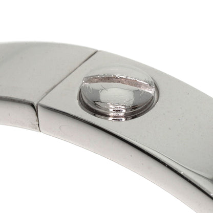 CARTIER LOVE Bracelets Half Diamond with Driver # 17 Bracelet K18 White Gold Ladies [Used]