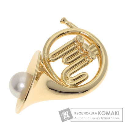 TASAKI Pearl Pearl Horn Pendant top K18 Yellow Gold Ladies [Used]