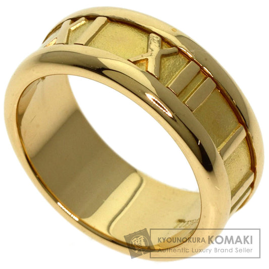 TIFFANY&Co. Atlas Ring K18 Yellow Gold Ladies [Used]