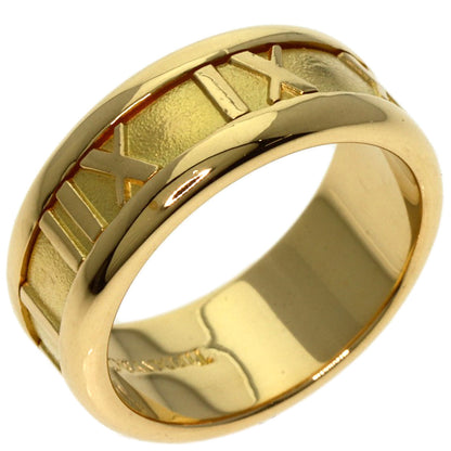 TIFFANY&Co. Atlas Ring K18 Yellow Gold Ladies [Used]