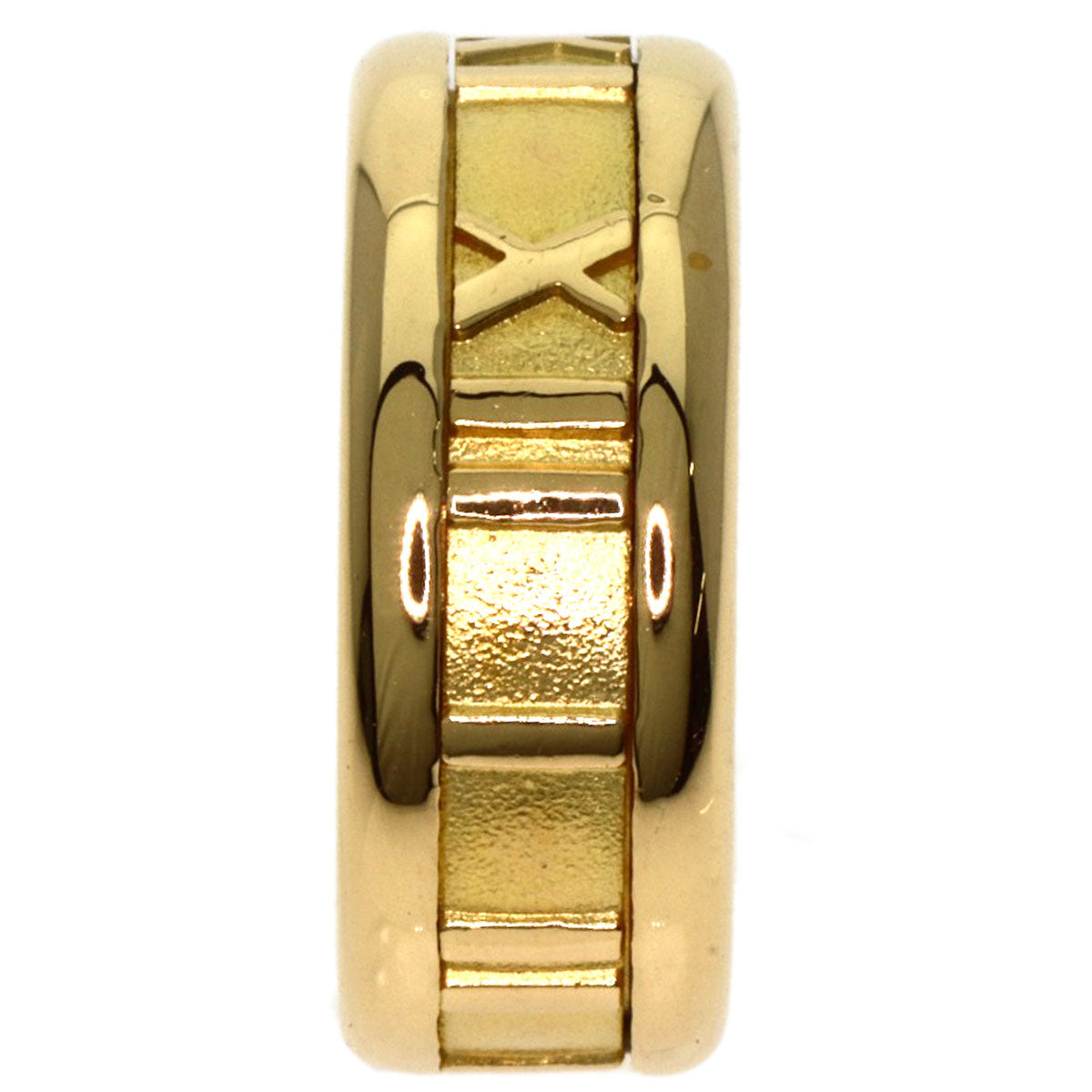 TIFFANY&Co. Atlas Ring K18 Yellow Gold Ladies [Used]