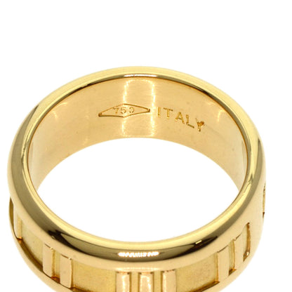 TIFFANY&Co. Atlas Ring K18 Yellow Gold Ladies [Used]