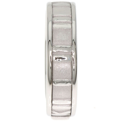 TIFFANY&Co. Atlas 3P Diamond Ring K18 White Gold Ladies [Used]