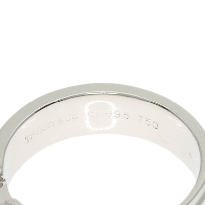 TIFFANY&Co. Atlas 3P Diamond Ring K18 White Gold Ladies [Used]