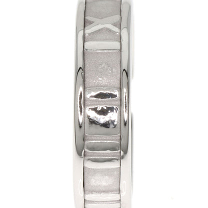 TIFFANY&Co. Atlas 3P Diamond Ring K18 White Gold Ladies [Used]