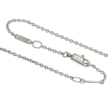 Carrera y Carrera   Female motif orange sapphire Necklace  K18 White Gold Ladies [Used]