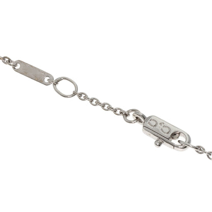 Carrera y Carrera   Female motif orange sapphire Necklace  K18 White Gold Ladies [Used]