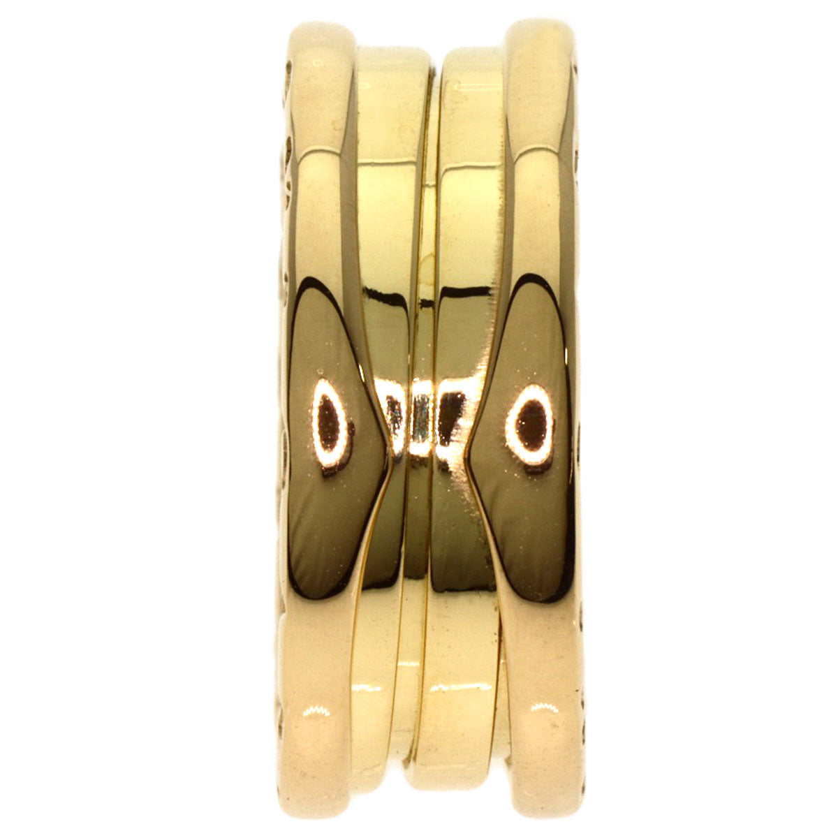 BVLGARI   B.zero1 2 band #53 Ring  K18 Yellow Gold Ladies [Used]