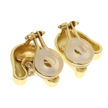 TIFFANY&Co. Diamond Earring K18 Yellow Gold Ladies [Used]