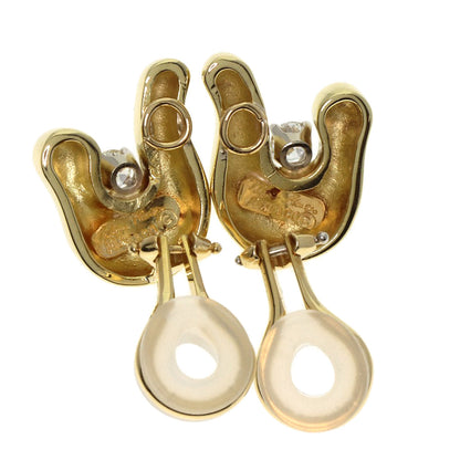 TIFFANY&Co. Diamond Earring K18 Yellow Gold Ladies [Used]