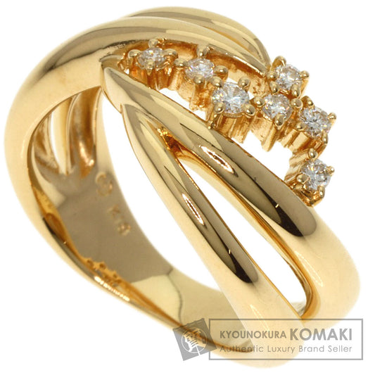TASAKI Diamond Ring K18 Yellow Gold Ladies [Used]