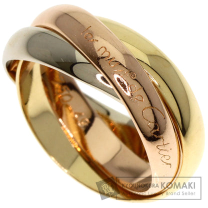 CARTIER Trinity #49 Ring K18 Yellow Gold K18 White GoldLadies [Used]
