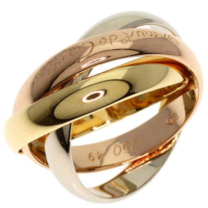 CARTIER Trinity #49 Ring K18 Yellow Gold K18 White GoldLadies [Used]
