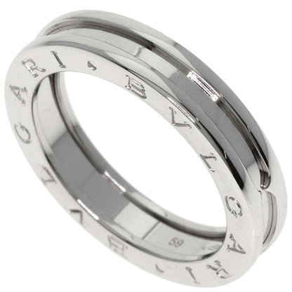 BVLGARI B.zero1 1 band #59 Ring K18 White Gold Ladies [Used]