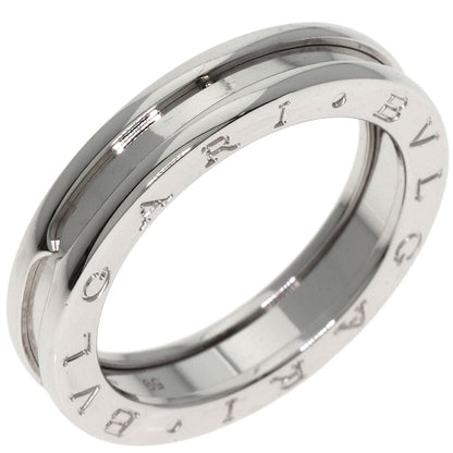 BVLGARI B.zero1 1 band #59 Ring K18 White Gold Ladies [Used]