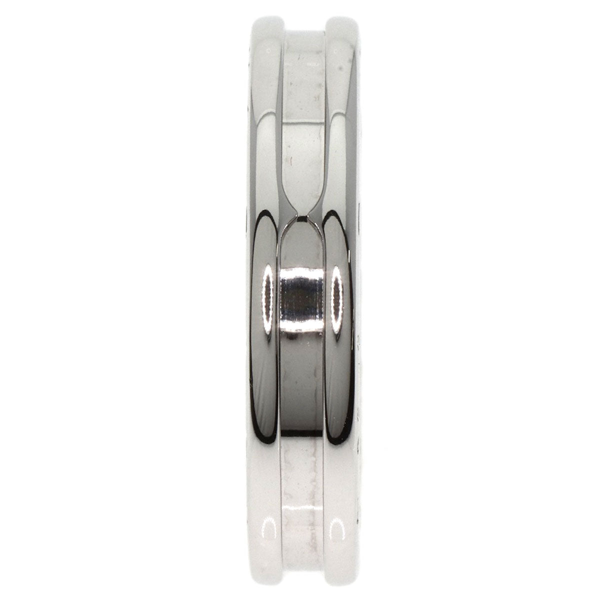 BVLGARI B.zero1 1 band #59 Ring K18 White Gold Ladies [Used]