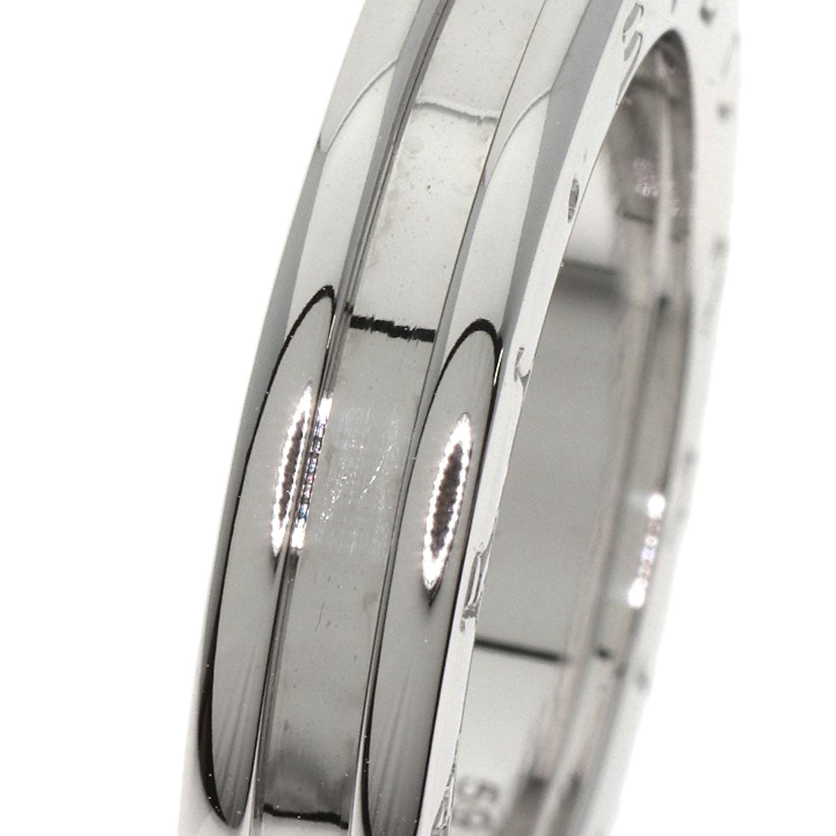 BVLGARI B.zero1 1 band #59 Ring K18 White Gold Ladies [Used]