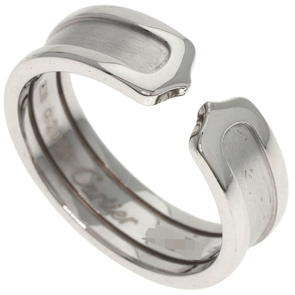 CARTIER C2 SM #59 Ring K18 White Gold Ladies [Used]