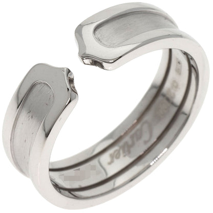 CARTIER C2 SM #59 Ring K18 White Gold Ladies [Used]