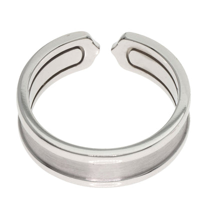 CARTIER C2 SM #59 Ring K18 White Gold Ladies [Used]