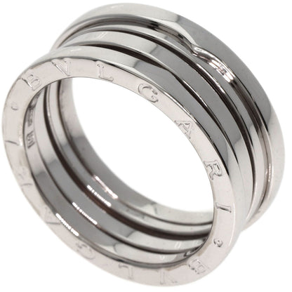 BVLGARI B.zero1 3-band #61 Ring K18 White Gold unisex [Used]