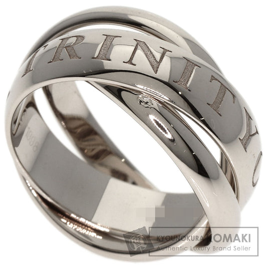 CARTIER Trinity 1998 Christmas Limited #52 Ring K18 White Gold Ladies [Used]