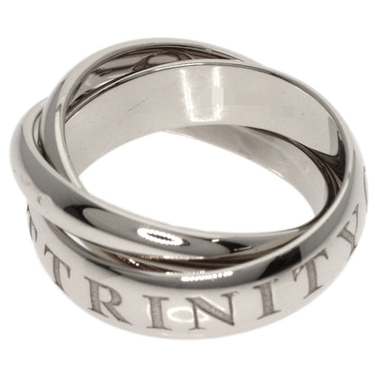 CARTIER Trinity 1998 Christmas Limited #52 Ring K18 White Gold Ladies [Used]