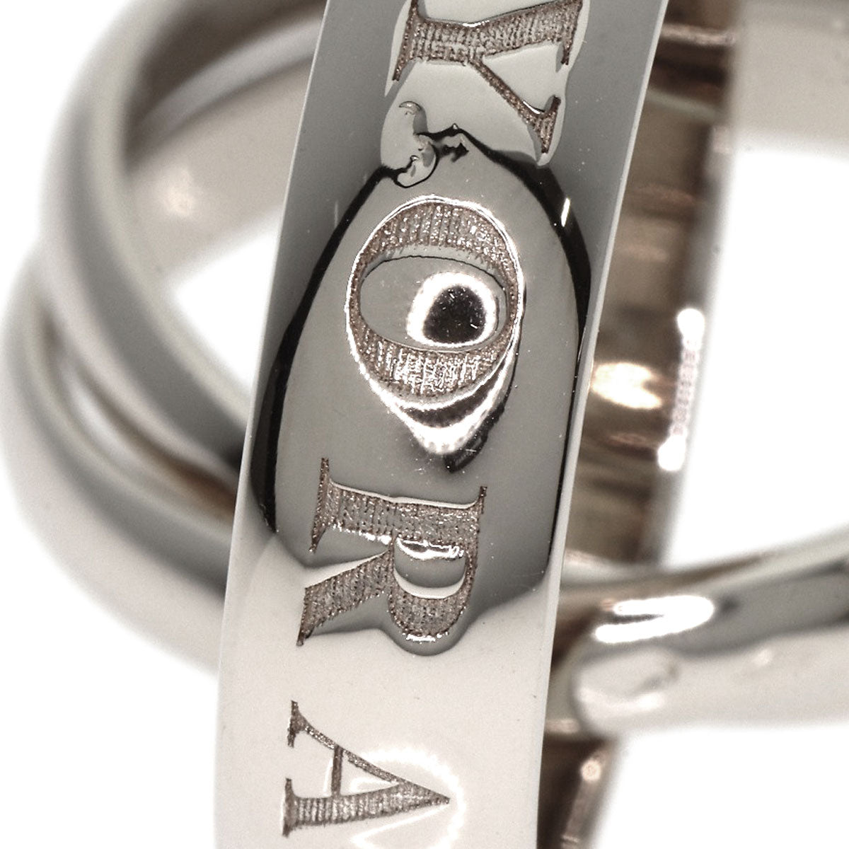 CARTIER Trinity 1998 Christmas Limited #52 Ring K18 White Gold Ladies [Used]