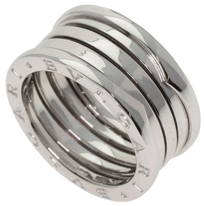BVLGARI B.zero1 4 Band #56 Ring K18 White Gold Ladies [Used]