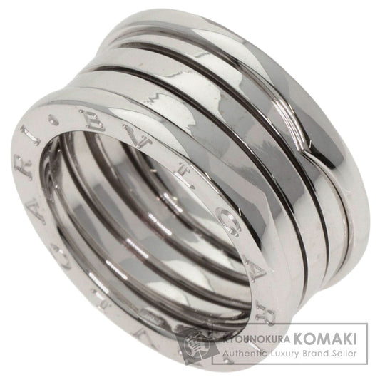 BVLGARI B.zero1 4 Band #56 Ring K18 White Gold Ladies [Used]