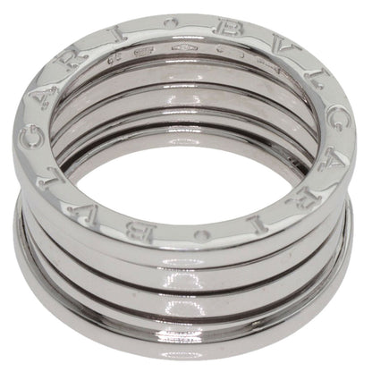 BVLGARI B.zero1 4 Band #56 Ring K18 White Gold Ladies [Used]