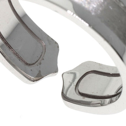 CARTIER C2 Ring SM #55 Ring K18 White Gold Ladies [Used]