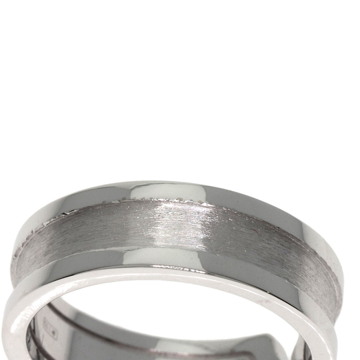 CARTIER C2 Ring SM #55 Ring K18 White Gold Ladies [Used]
