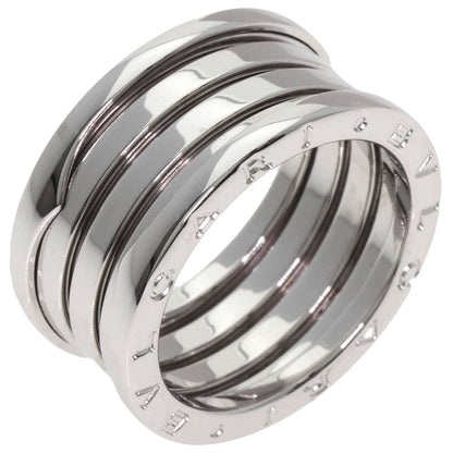 BVLGARI B.zero1 4 band #58 Ring K18 White Gold Ladies [Used]