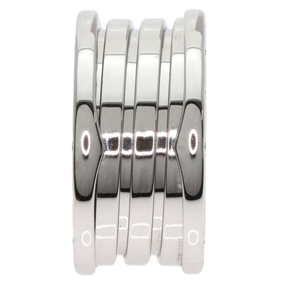 BVLGARI B.zero1 4 band #58 Ring K18 White Gold Ladies [Used]