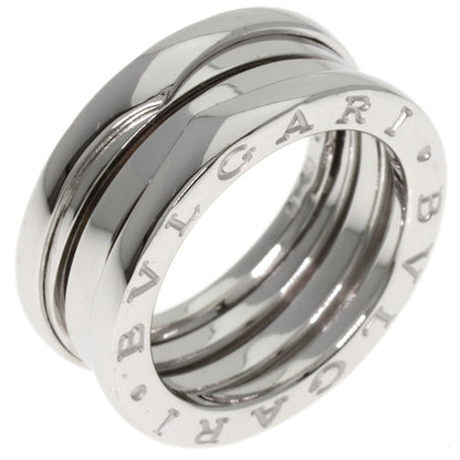 BVLGARI B.zero1 2 Band #51 Ring K18 White Gold Ladies [Used]