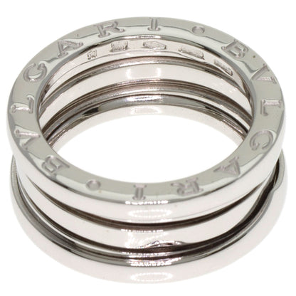 BVLGARI B.zero1 2 Band #51 Ring K18 White Gold Ladies [Used]